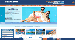 Desktop Screenshot of cruise.com